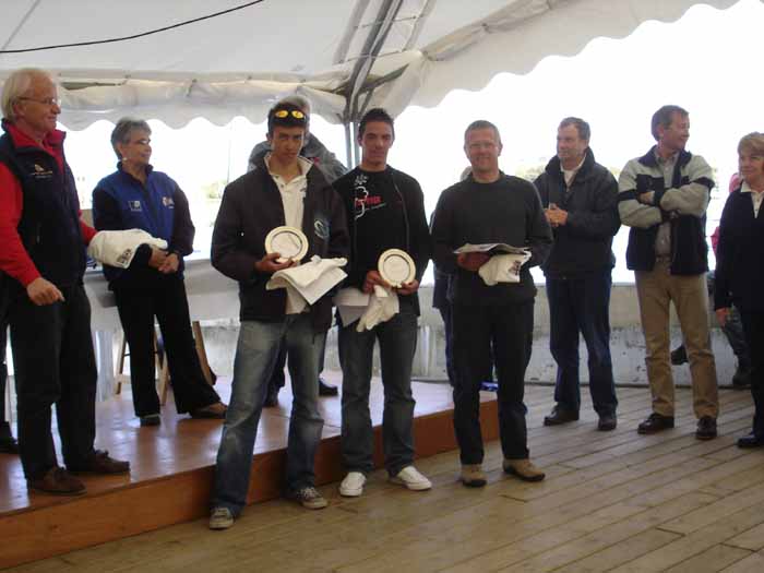 Le podium masculin