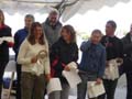 Le podium féminin